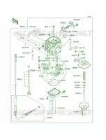 Carburetor pour Kawasaki Super Sherpa