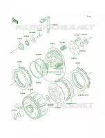 Clutch pour Kawasaki Super Sherpa