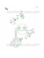 Crankshaft pour Kawasaki Super Sherpa