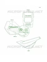 DecalsKL250 G4G5 pour Kawasaki Super Sherpa