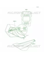 DecalsKL250 G7 pour Kawasaki Super Sherpa