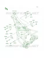 Engine Mount pour Kawasaki Super Sherpa