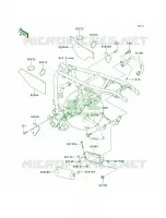 Frame Fittings pour Kawasaki Super Sherpa