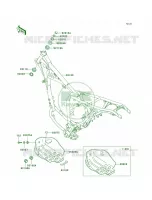 Frame pour Kawasaki Super Sherpa