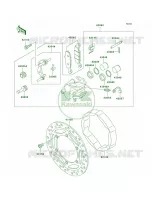 Front Brake pour Kawasaki Super Sherpa