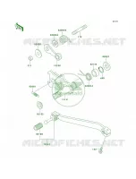Gear Change Mechanism pour Kawasaki Super Sherpa