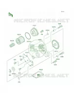 Oil Pump pour Kawasaki Super Sherpa