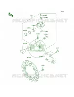 Rear Brake pour Kawasaki Super Sherpa