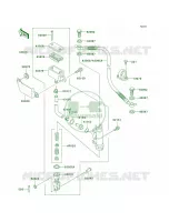 Rear Master Cylinder pour Kawasaki Super Sherpa