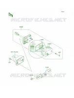 Taillights pour Kawasaki Super Sherpa