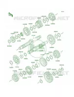 Transmission pour Kawasaki Super Sherpa
