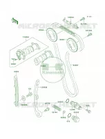 CamshaftsTensioner pour Kawasaki KLX250R