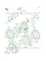 Clutch pour Kawasaki KLX250R