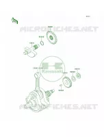 Crankshaft pour Kawasaki KLX250R