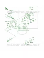 Rear Hub pour Kawasaki KLX250R