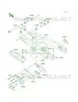 Swingarm pour Kawasaki KLX250R