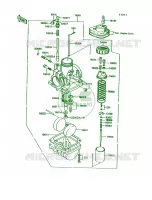 Carburetor pour Kawasaki KE100