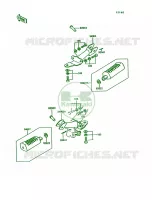 Footrests pour Kawasaki KE100