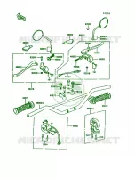 Handlebar pour Kawasaki KE100