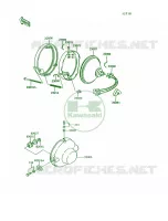 Headlights pour Kawasaki KE100