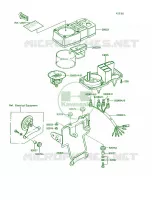 Meters pour Kawasaki KE100