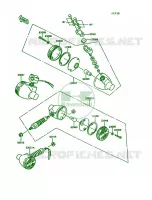 Turn Signals pour Kawasaki KE100