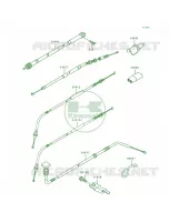 Cables pour Kawasaki KLX650R
