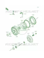 Clutch pour Kawasaki KLX650R