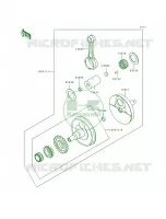Crankshaft pour Kawasaki KLX650R