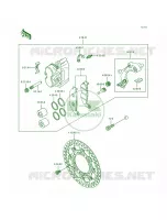 Front Brake pour Kawasaki KLX650R