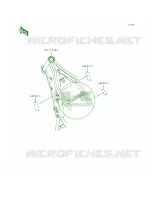 Labels pour Kawasaki KLX650R