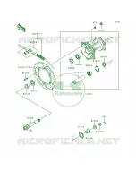 Rear Hub pour Kawasaki KLX650R