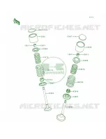 Valves pour Kawasaki KLX650R