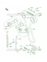 CamshaftsTensioner pour Kawasaki KLX250R
