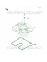 Cylinder Head Cover pour Kawasaki KLX250R