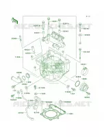 Cylinder Head pour Kawasaki KLX250R