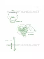 DecalsKLX250 D4 pour Kawasaki KLX250R