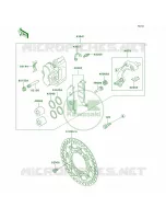 Front Brake pour Kawasaki KLX250R