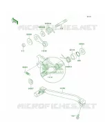 Gear Change Mechanism pour Kawasaki KLX250R