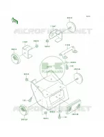 Reflectors pour Kawasaki KLX250R