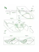 Side Covers pour Kawasaki KLX250R