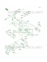 Swingarm pour Kawasaki KLX250R