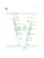 Valves pour Kawasaki KLX250R
