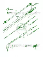 Cable pour Kawasaki KE100