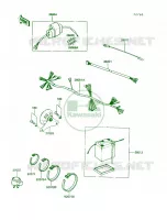 Electrical Equipment pour Kawasaki KE100