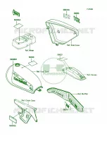 Label pour Kawasaki KE100