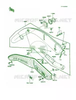 Muffler pour Kawasaki KE100