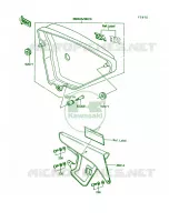Side CoverChain Case pour Kawasaki KE100