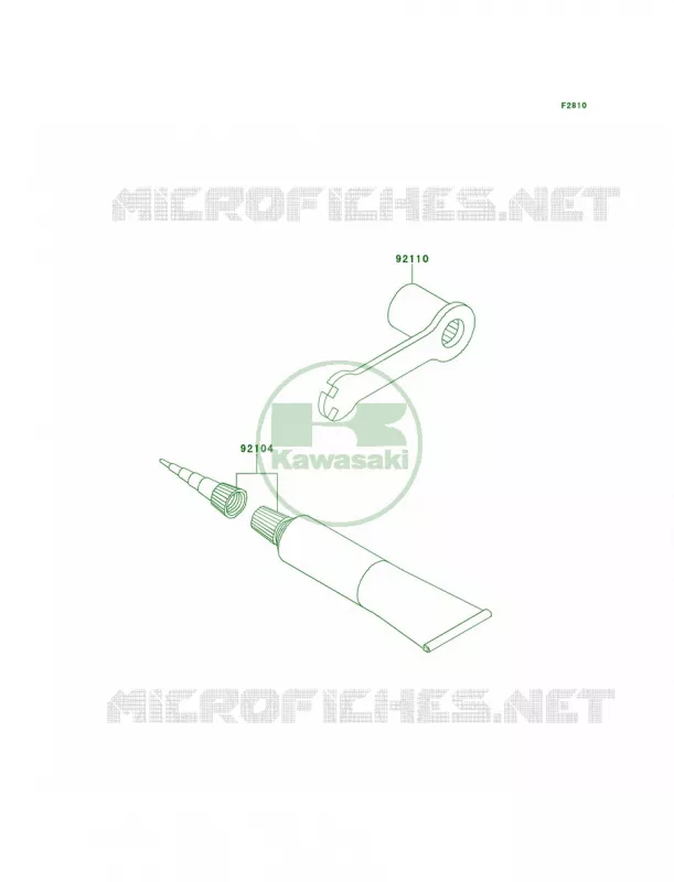 Owner's Tools Kawasaki MOTOS 85 2013 KX85  KX85ADF