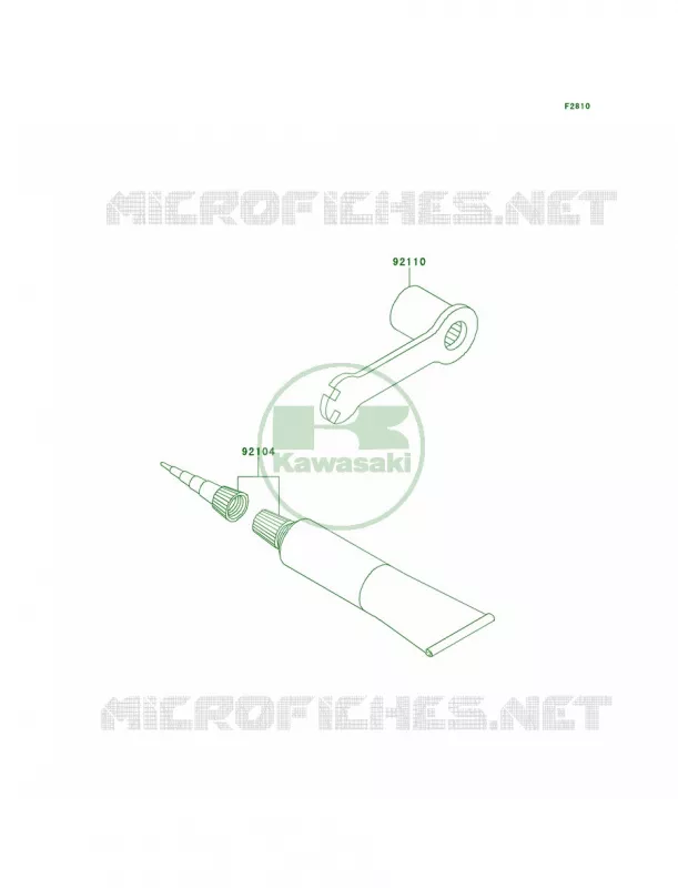 Owner's Tools Kawasaki MOTOS 65 2012 KX65   KX65ACF